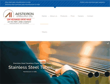 Tablet Screenshot of aesteiron.com